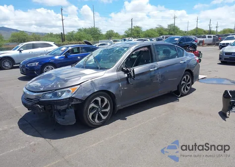 2016 Honda Accord Ex-L z USA, uszkodzony, nr VIN 1HGCR2F86GA024420